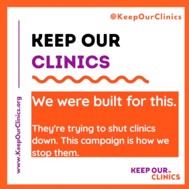 Keep Our Clinics Donation