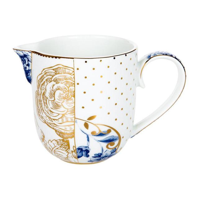 Royal White Milk Pitcher