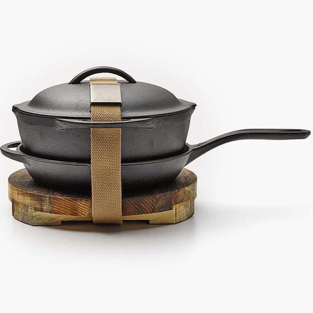 Skillet, Dutch & Trivet Set – Medium