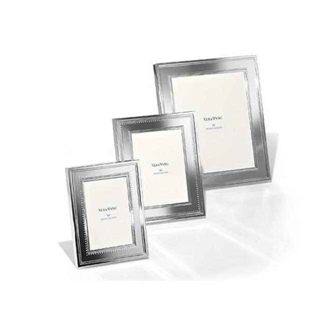 Silver Frame - Vera Wang Wedgewood Grosgrain