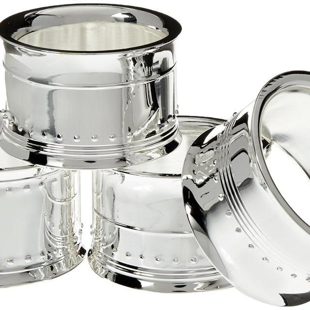 Napkin Rings (Set of 6) - Vera Wang Wedgwood Grosgrain