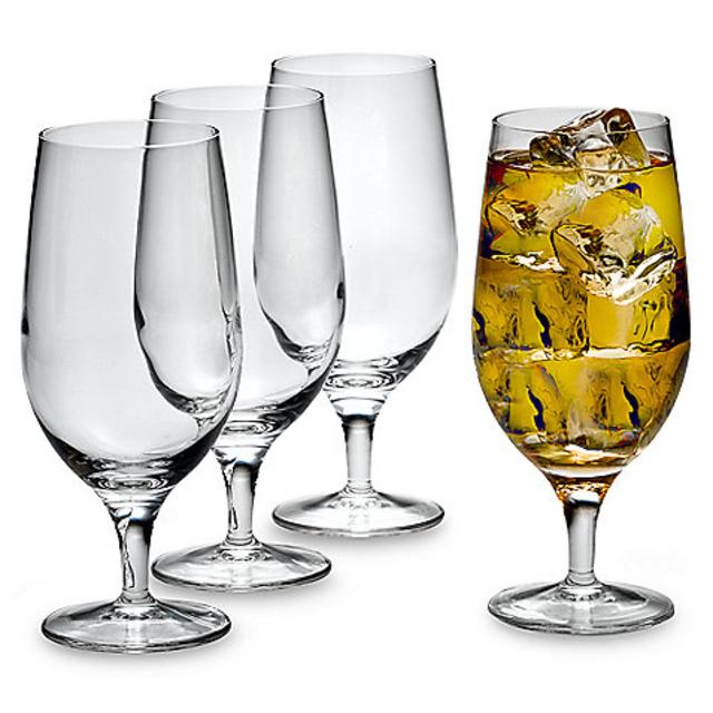 Luigi Bormioli Michelangelo 19-Ounce Maxi Footed Beverage Glass (Set of 4)