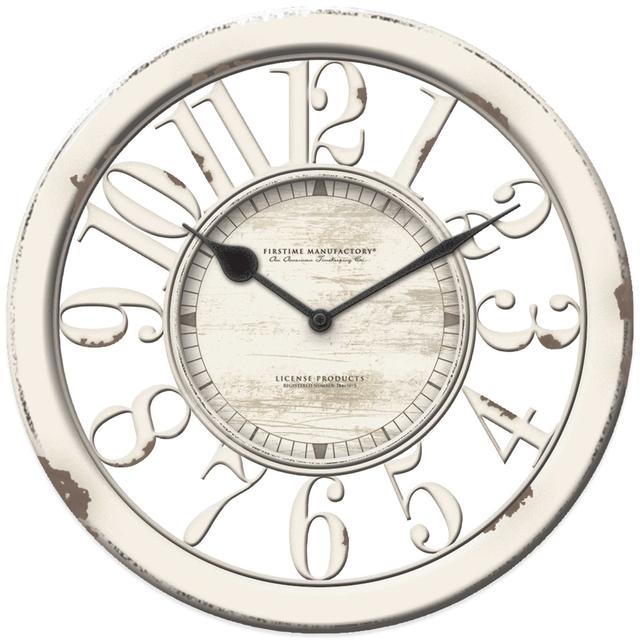 FirsTime® Antique Contour Wall Clock