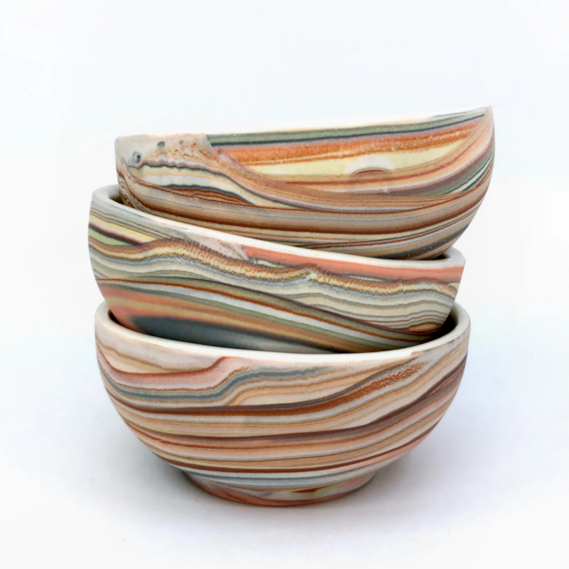 Handmade bowls from Orcas Island