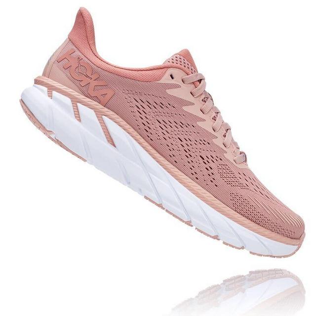 Women's Clifton 7, Misty Rose color, size 9