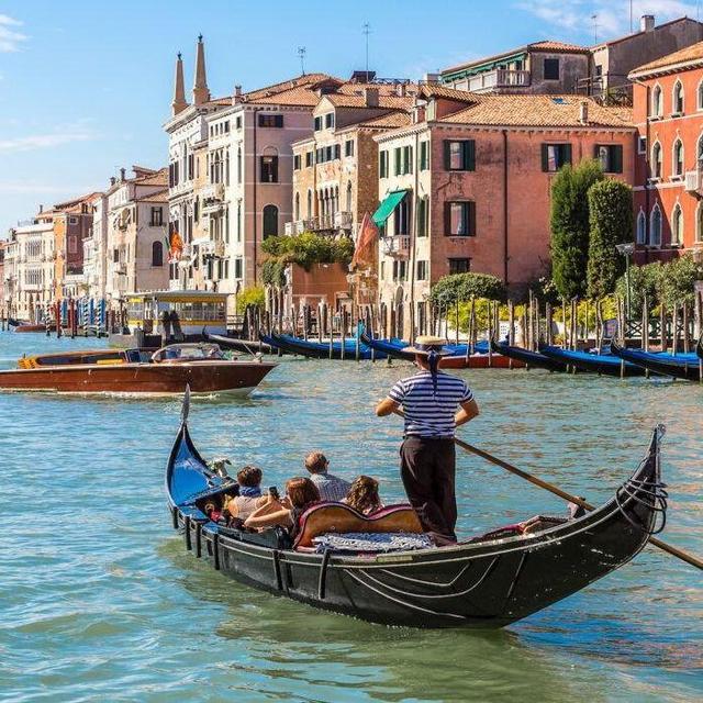 Venice Grand Canal By Gondola