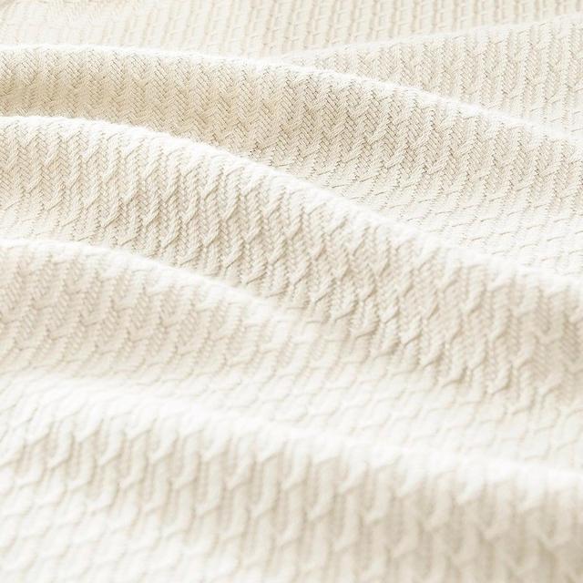 Madison Park Egyptian Cotton Year Round Solid Blanket