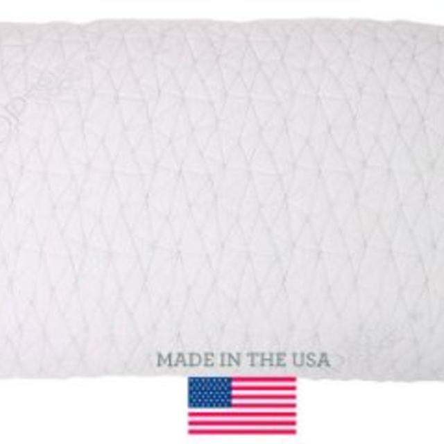 Shredded Memory Foam Pillow with Viscose Rayon Cover derived from Bamboo - Coop Home Goods - Made in USA - QUEEN