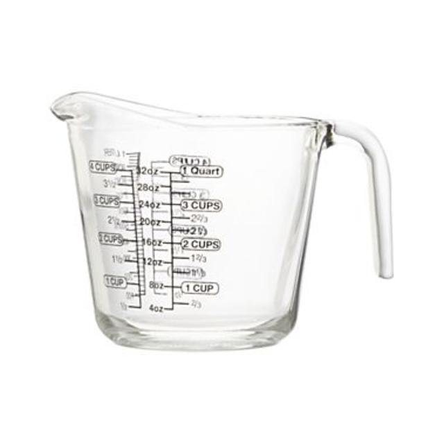 Glass 4-Cup Measuring Cup