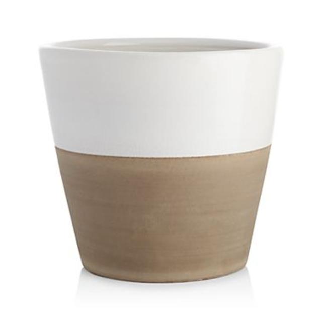 Carnivale Large White Planter