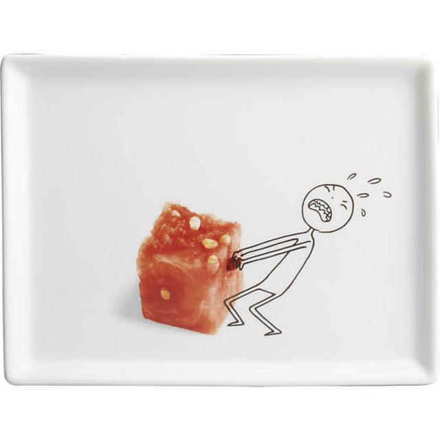 oliver watermelon appetizer plate