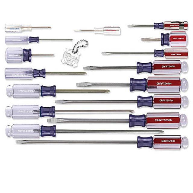 Craftsman 17 pc. Screwdriver Set