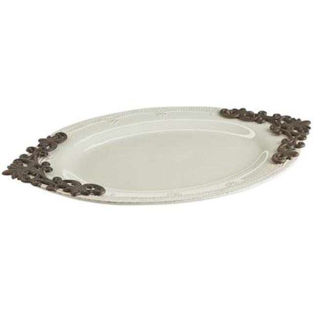Abigail Stoneware Serving Platter