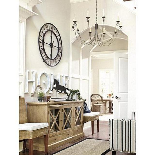 Chateau betton clock black 36"