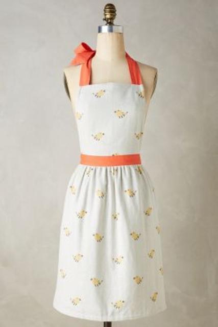 Stitched Songbird Apron