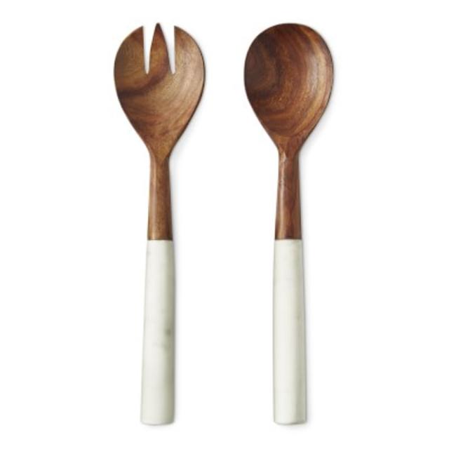 Marble & Dark Wood Servers