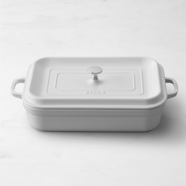 Staub Stoneware Rectangular Covered Baker