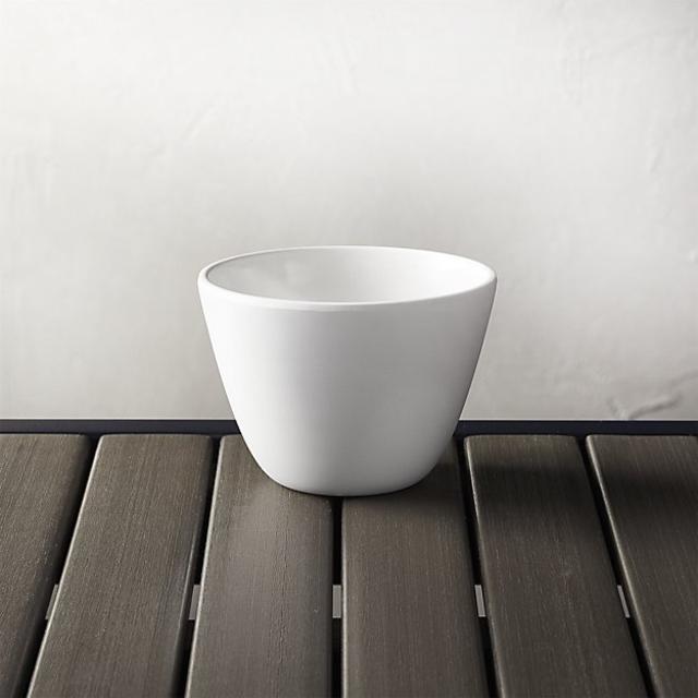 Lunea Melamine White 4.25" Dip Bowl