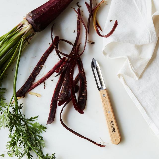 Opinel Essential Kitchen Knives Set: Natural Wood