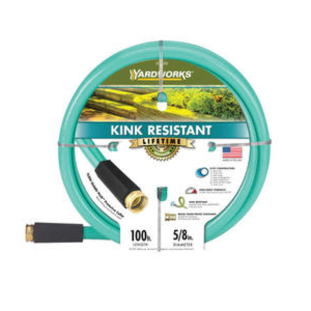 Yardworks® 5/8" x 100' Kink-Resistant Vinyl Garden Hose