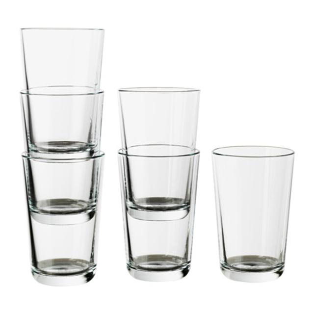 IKEA 365+ 10-ounce glasses