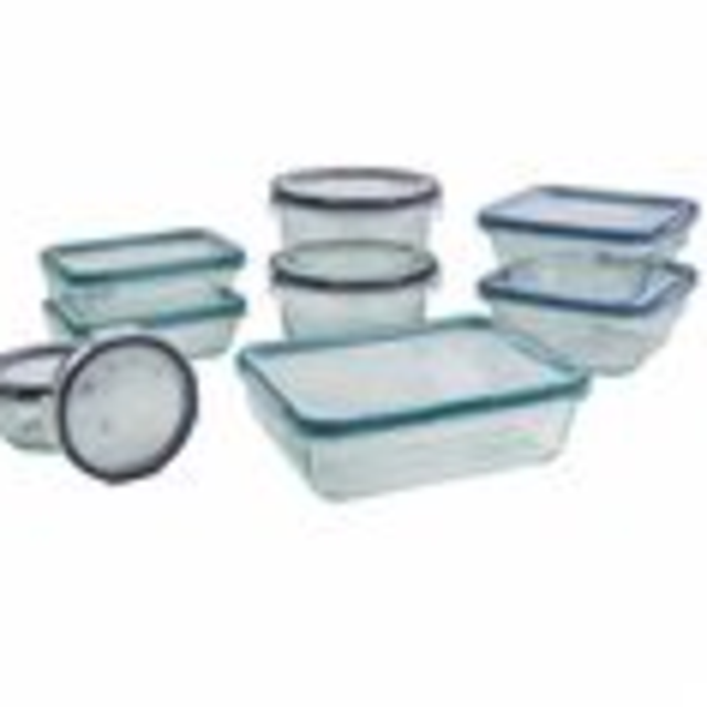 Snapware Pyrex 18-piece Glass Food Storage Set