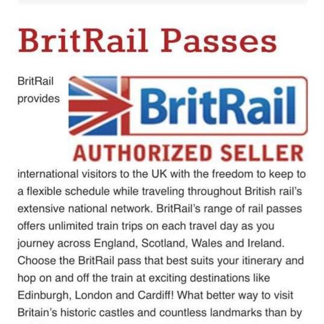 Brit Rail Pass for Seniors
