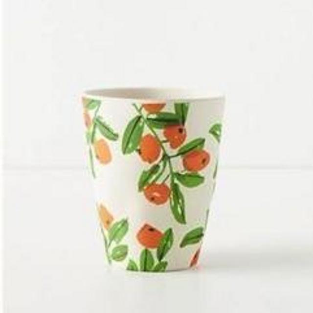 Vera for Anthropologie Perennial Bamboo Melamine Tumbler