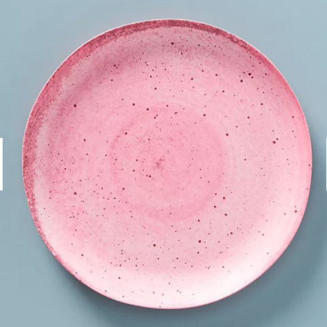 Gigi Bamboo Melamine Dinner Plates, Set of 4