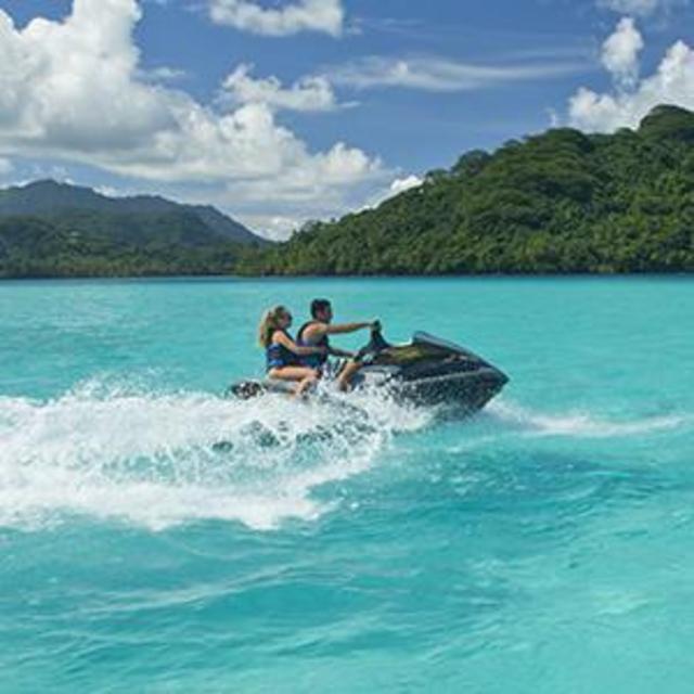 Jet Ski the Bora Bora Lagoon