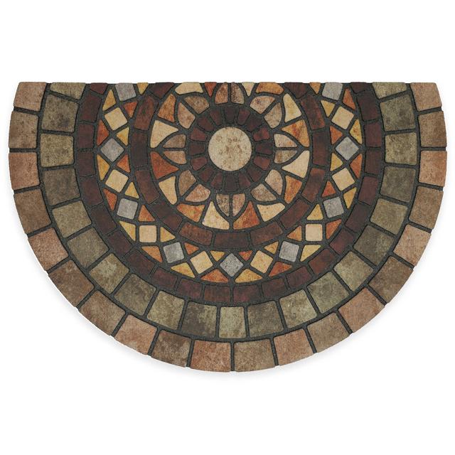Mohawk Mosaic Mythos 23-inch x 35-inch Recycled Rubber Slice Door Mat