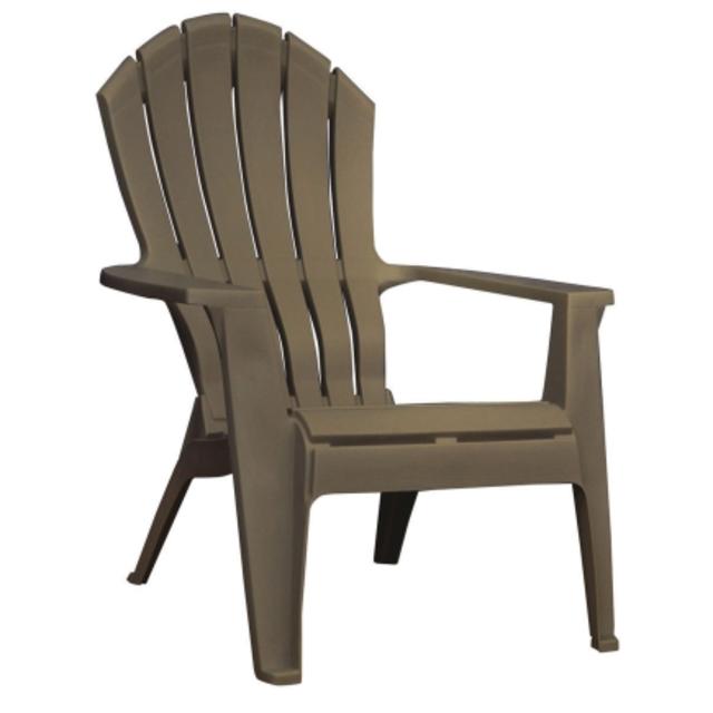Adams High Back Stacking Ergonomic Adirondack Chair in Brown (8371-60-3700) - Adirondack & Rocking Chairs - Ace Hardware