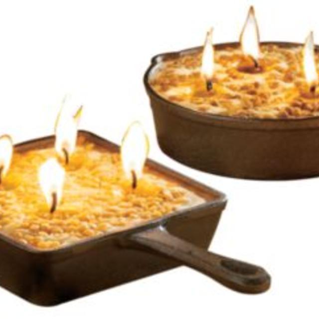 NEW!                        Swan Creek® Cast-Iron Candle Set