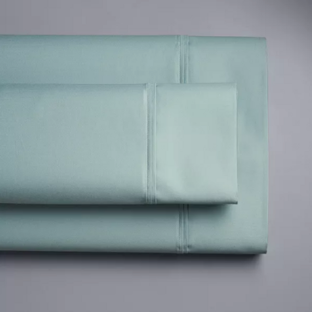 "King Set Slate in Blue Color" Simply Vera Vera Wang 800 Thread Count Egyptian Cotton Sheet
