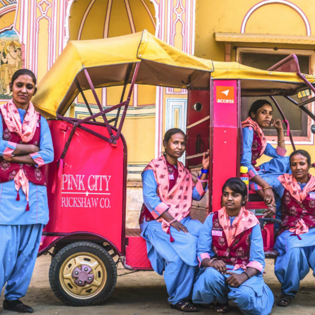 Pink City Rickshaw Tour in Jaipur