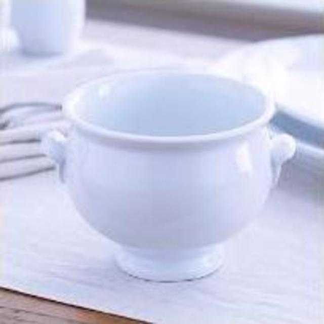 Pottery Barn: Great White Footed Soup Bowl