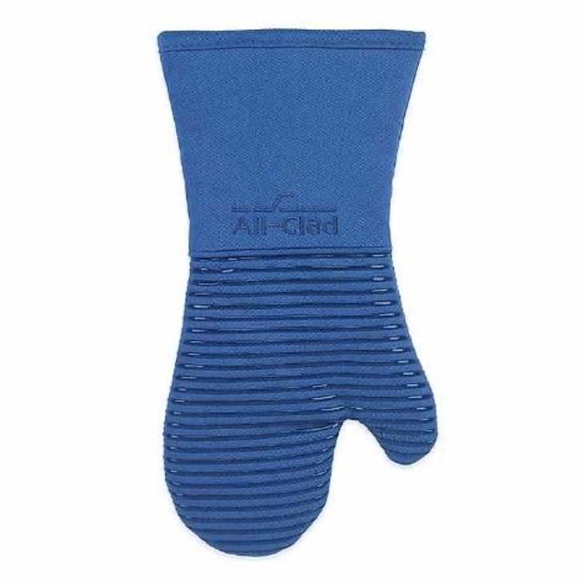 Bed Bath & Beyond- All-Clad Silicone Oven Mitt in Cornflower