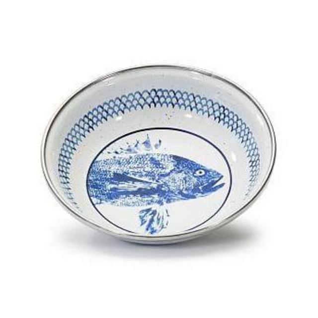 Pottery Barn: Pescado Enamel Dip Bowl, Set of 6