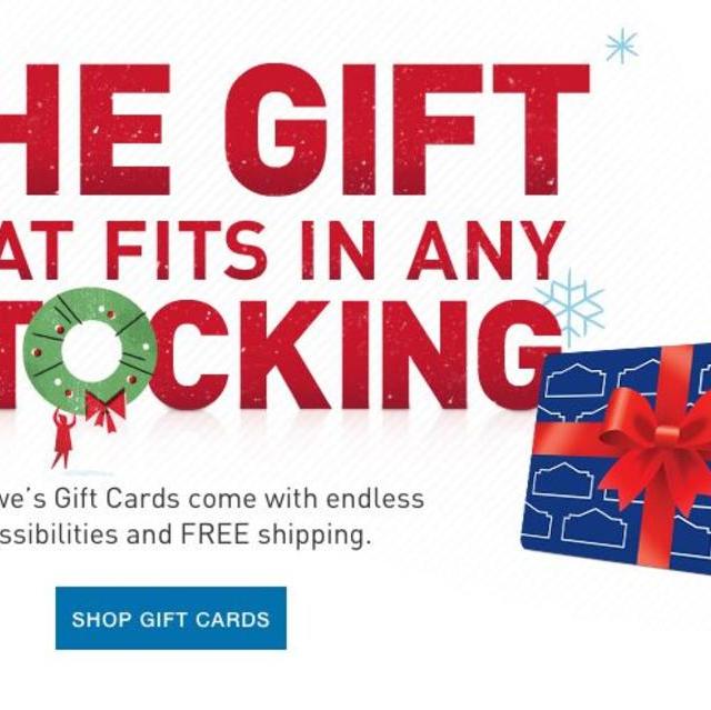 Lowe's Gift Card