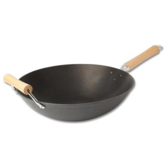 Joyce Chen 23-0001, 14 inch Lightweight Cast Iron Wok