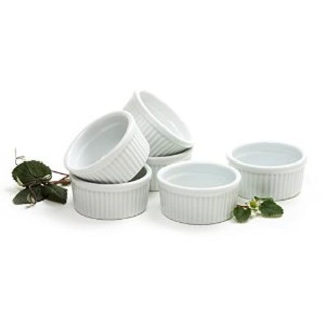 Norpro 6 Piece Porcelain Ramekin Set