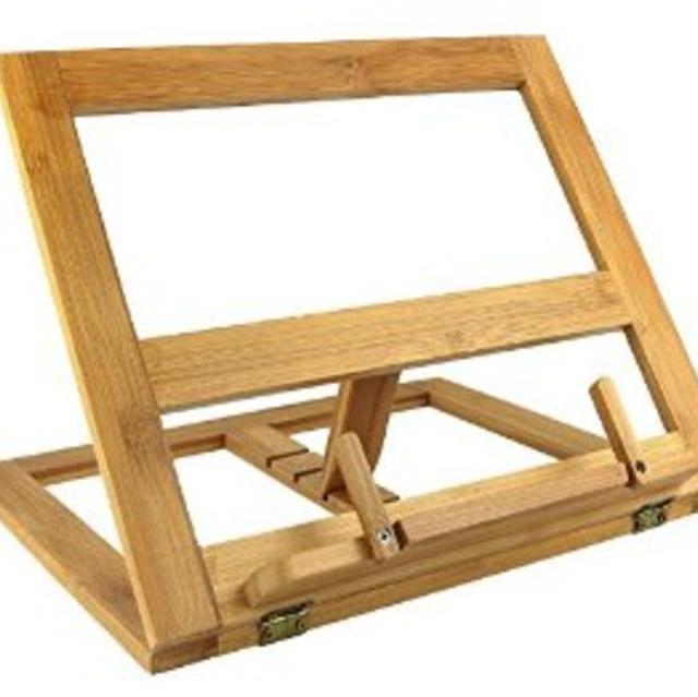 Greenco Bamboo Foldable Recipe Book Stand