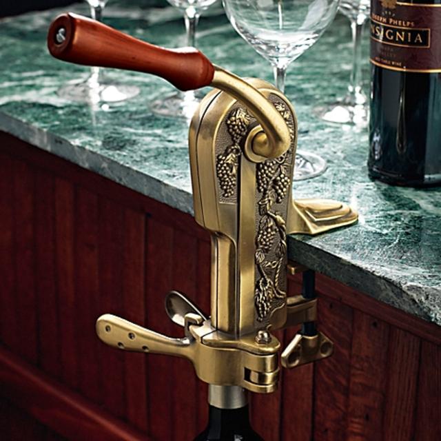 Wine Enthusiast Legacy Bronze Corkscrew
