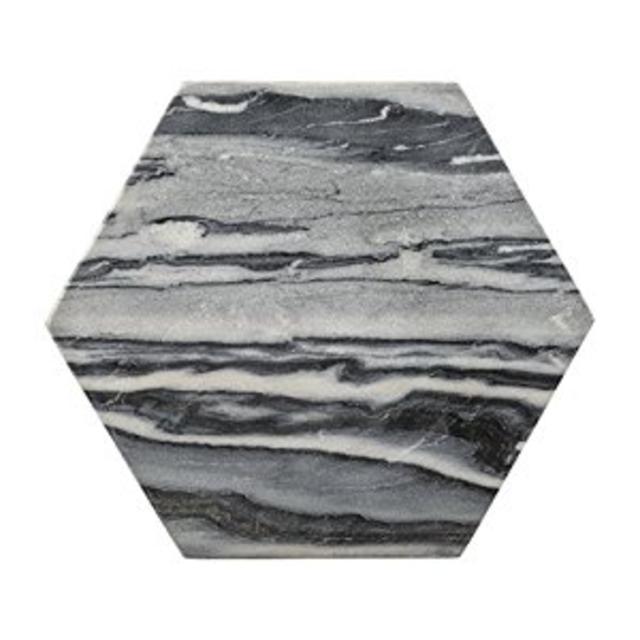 Bloomingville Marble Hexagon Cutting Board, Gray