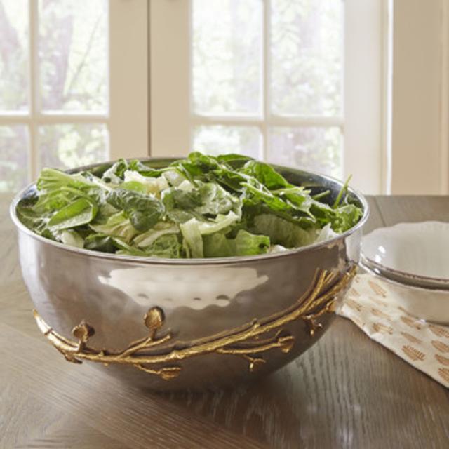 Brass Stem Salad Bowl by Birch Lane