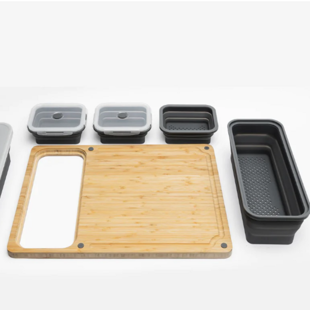 TIDYBOARD Meal Prep System - Grey