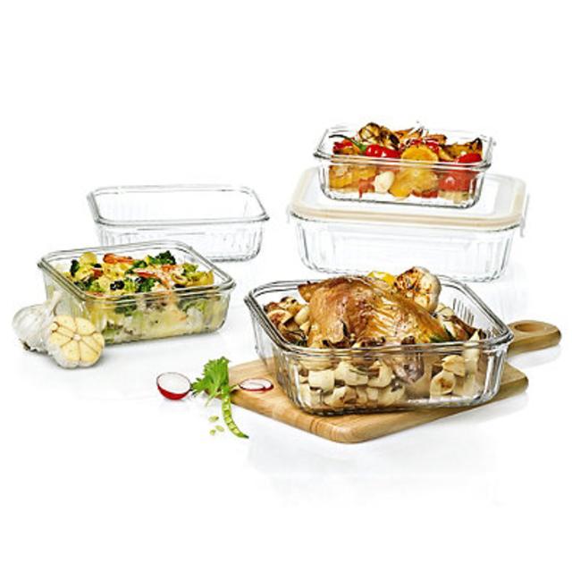 Retro 10-Piece Food Storage Set