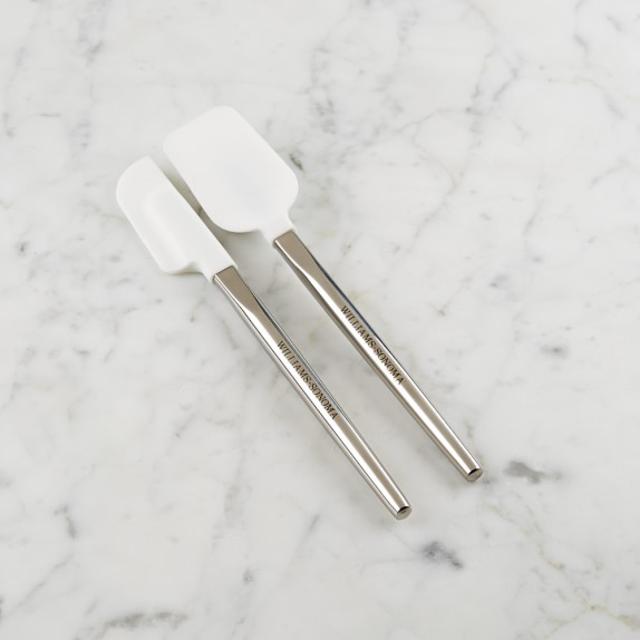Williams-Sonoma Silicone Mini Spatula & Spoonula with Stainless-Steel Handle