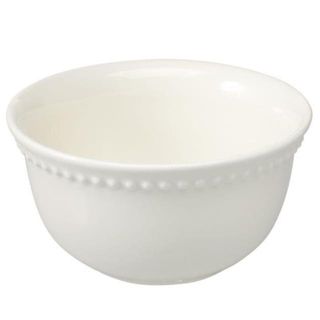 Emma Dinnerware - Cereal Bowls, Set of 4, White