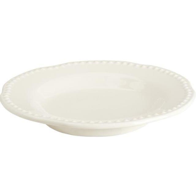 Emma Dinnerware - Salad Plates, Set of 4, White